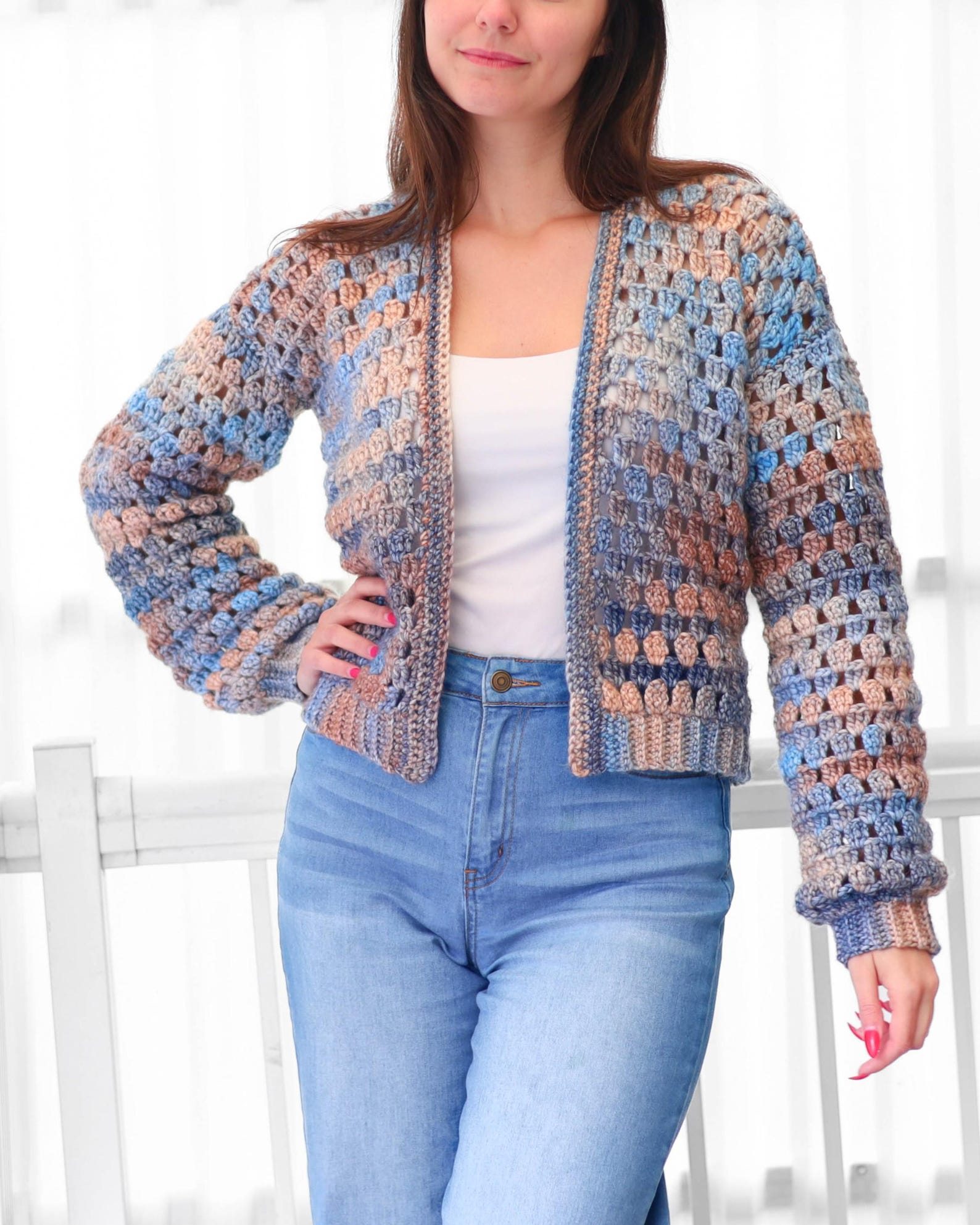 Eloise Crochet Cardigan Pattern - Effortless Style for Every Occasion