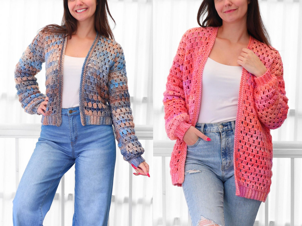 Eloise Crochet Cardigan Pattern - Effortless Style for Every Occasion