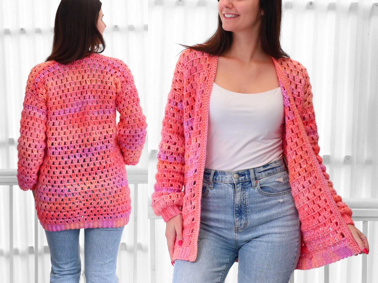 Eloise Crochet Cardigan Pattern - Effortless Style for Every Occasion