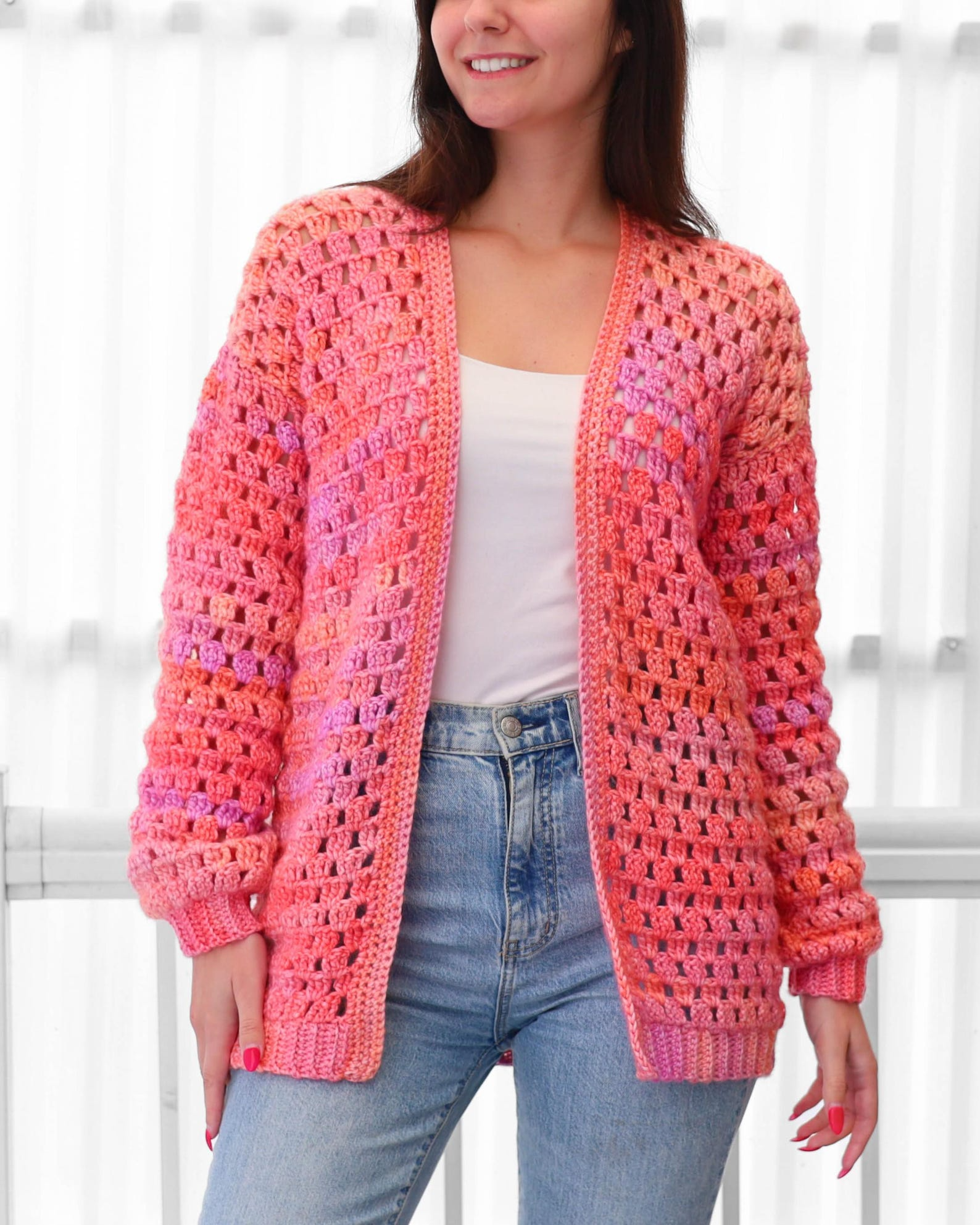 Eloise Crochet Cardigan Pattern - Effortless Style for Every Occasion